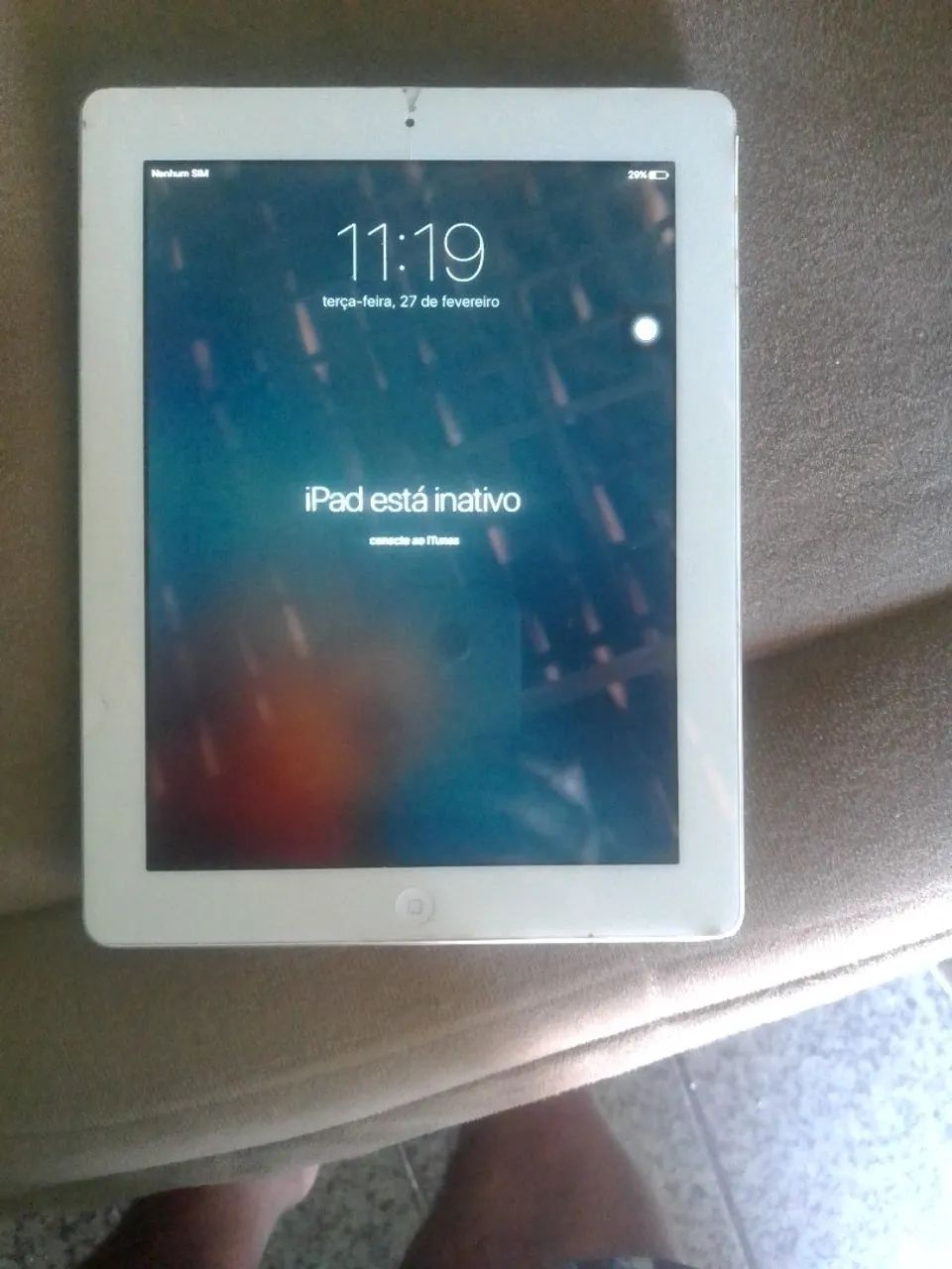 Venda de um ipad