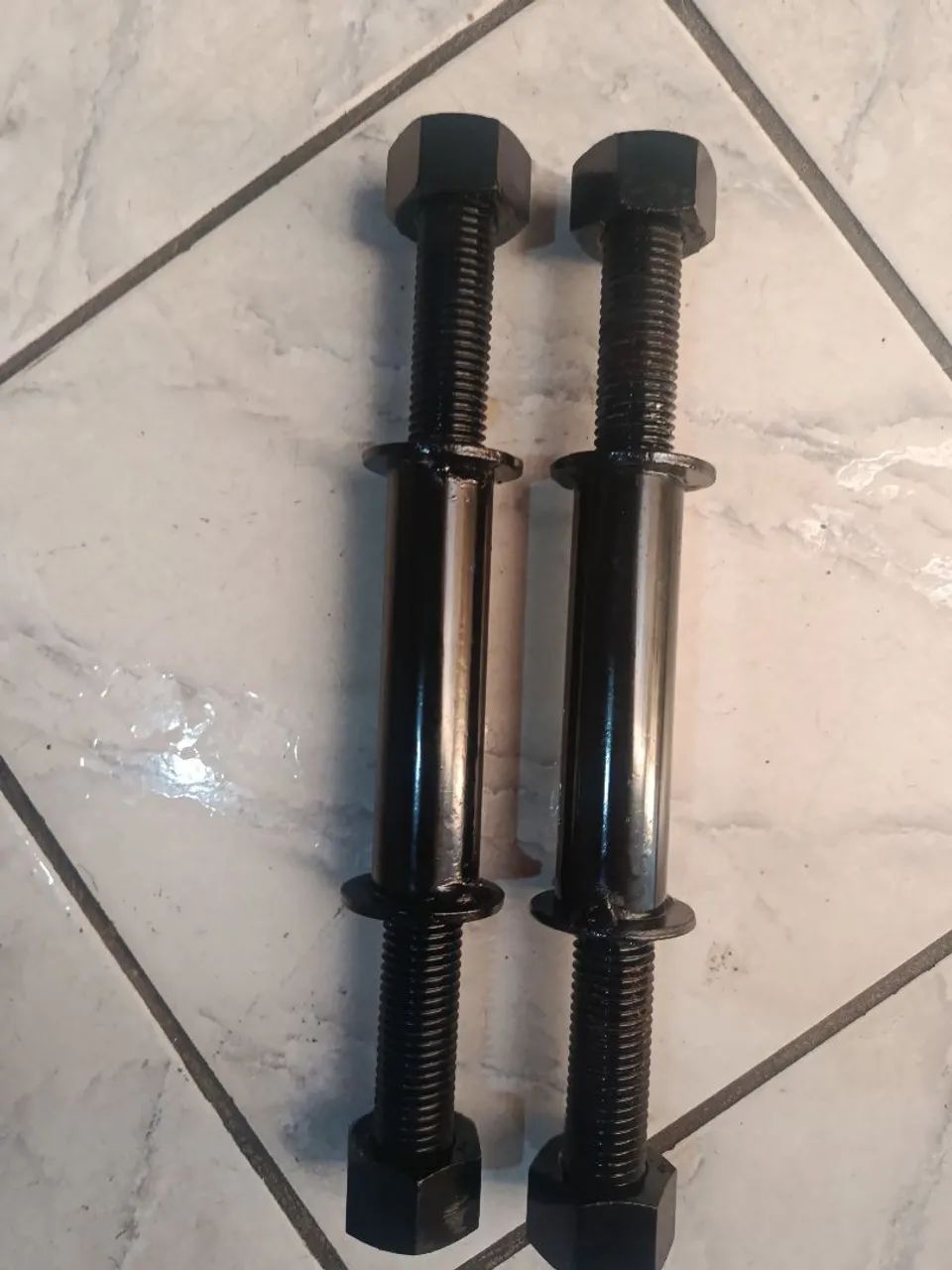 Par de halteres de rosca profissional novo - Foto 2