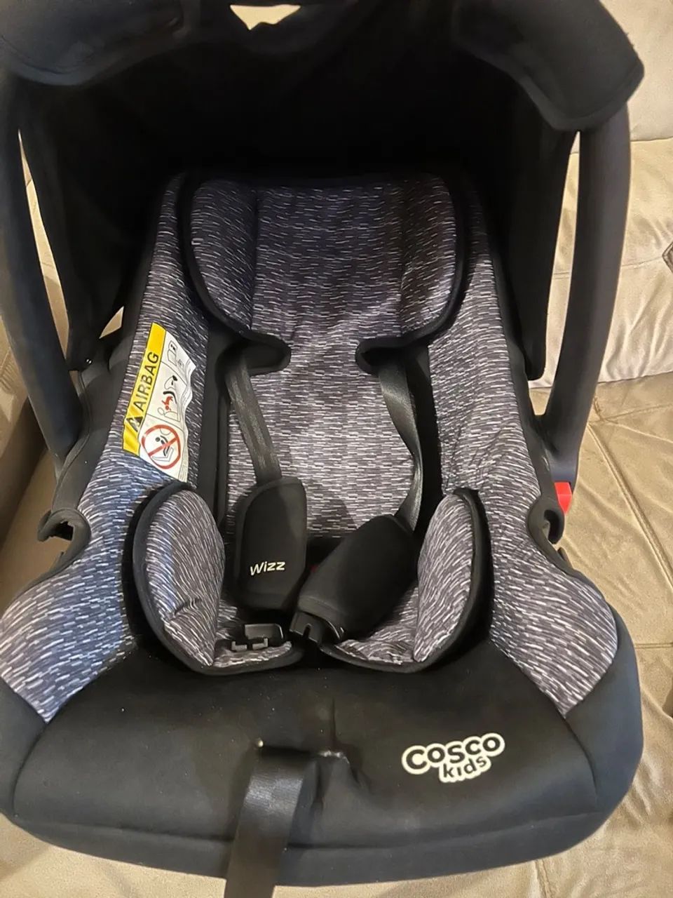 Kit carrinho + bebê conforto