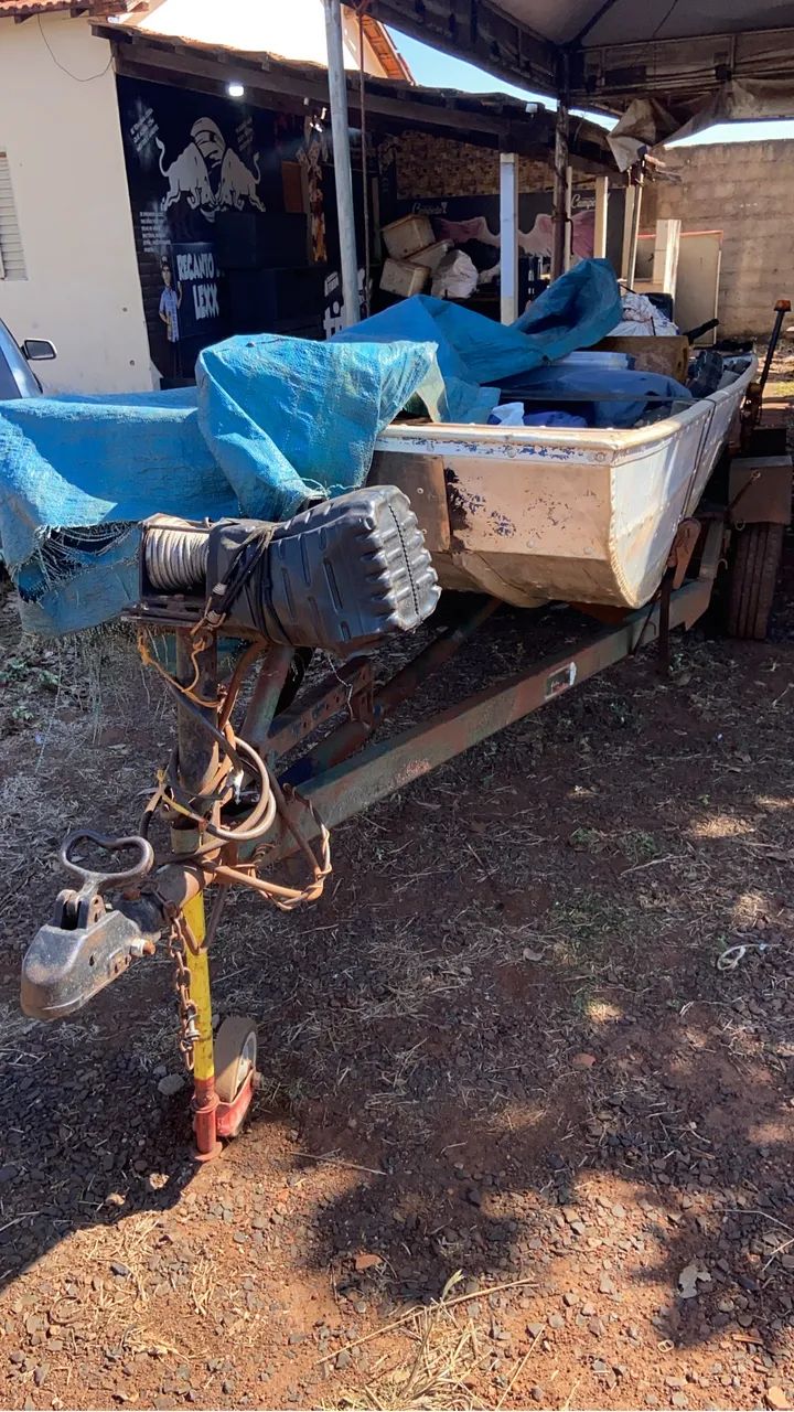 Vendo canoa e motor e motor elétrico - Foto 5