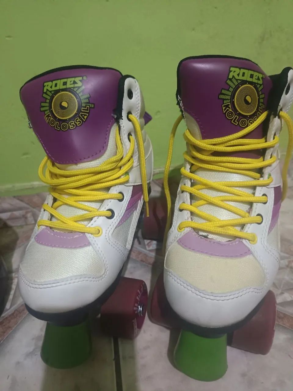 Patins Roces Kolossal - tamanho 35 - Foto 2