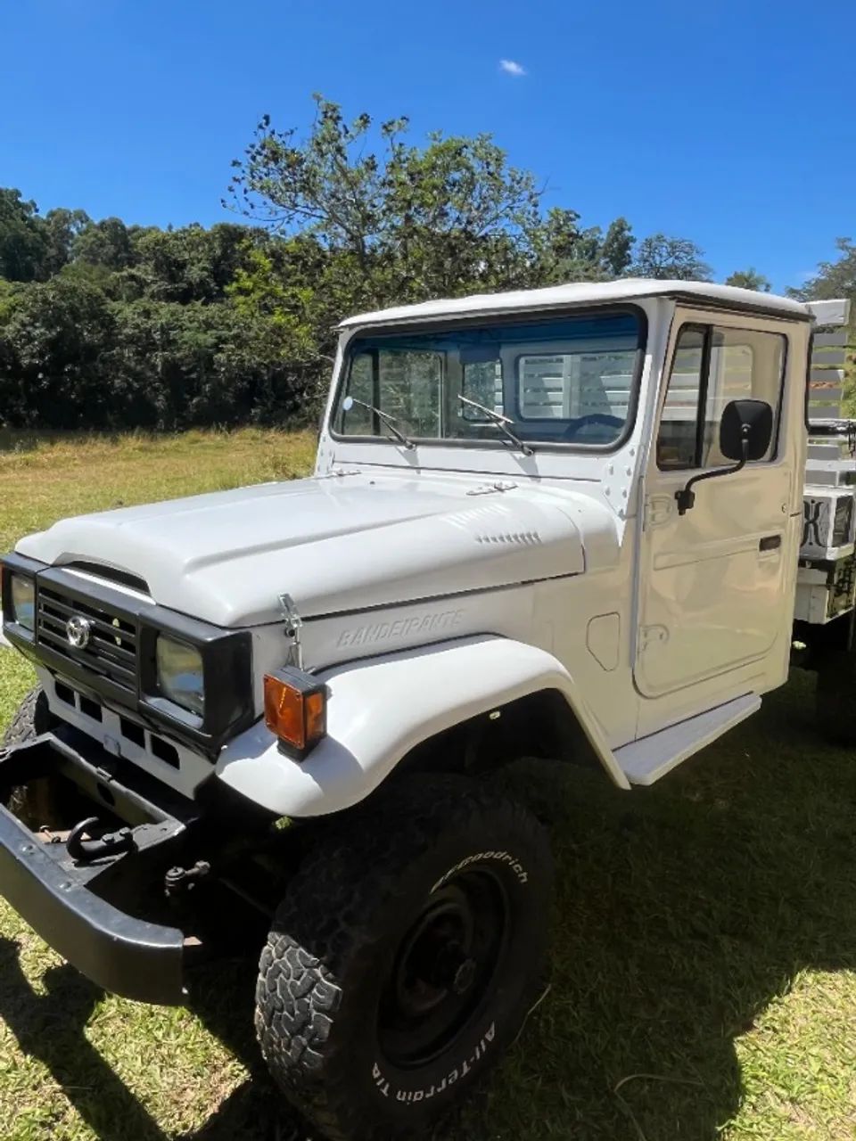 Toyota Band.Picape Chassi Longo Diesel 1986