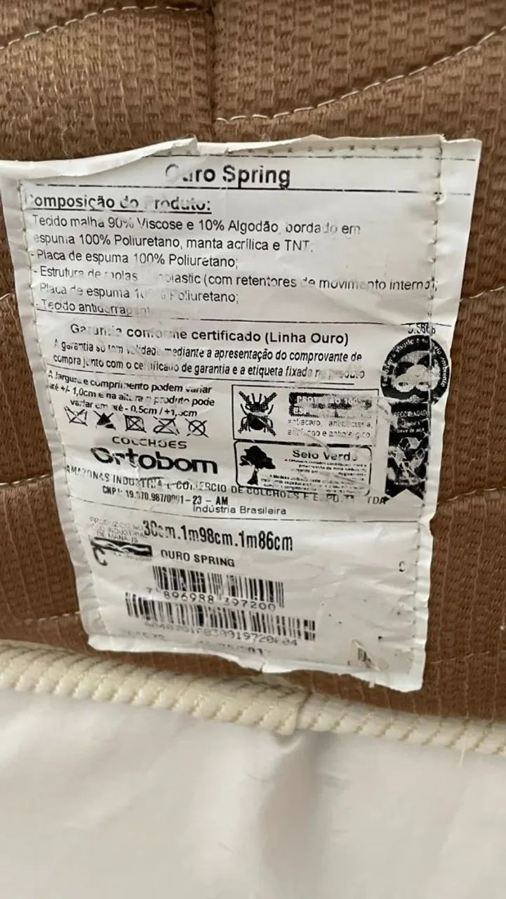 Cama Ortobom king size - Foto 5