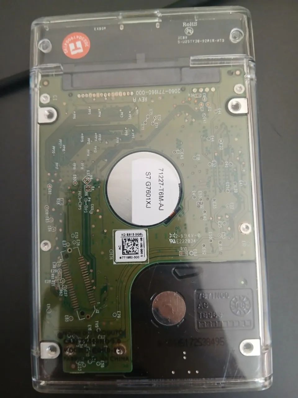 HD EXTERNO WESTERN DIGITAL 1000GB (1 Terabyte) + CASE + CABO DE