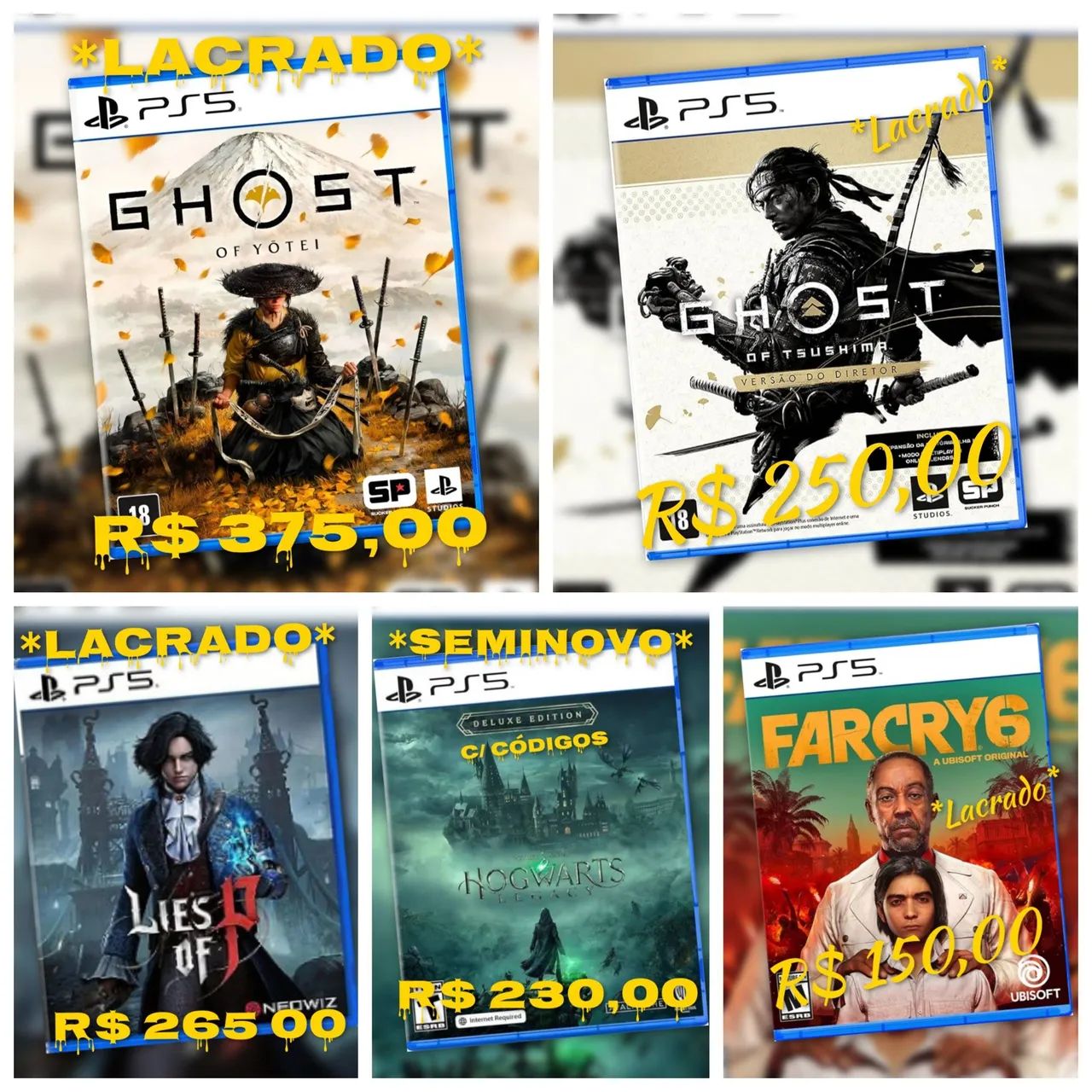 Jogos p/ PS4 e PS5 a partir de: - Foto 3