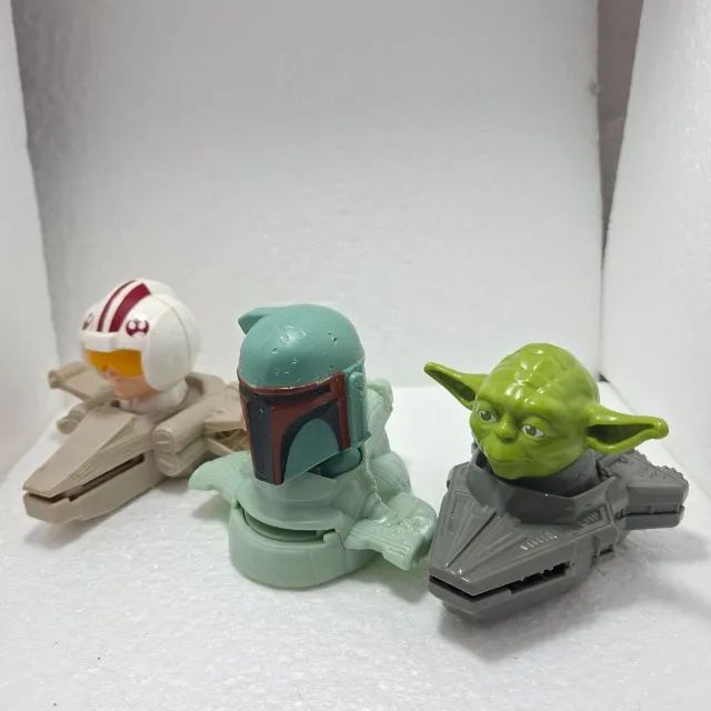 Lote 3 Naves Star Wars Mcdonalds 2020/ Usados - Foto 2