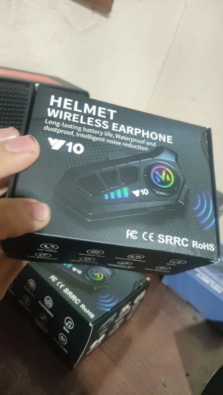 Fone Capacete bluetooth rápido bh  - Foto 2