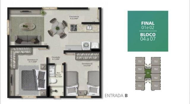 Apartamento a 5 Minutos do Centro - Foto 4