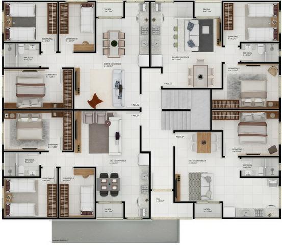 Apartamento de 1 dorm prox a imbralit P - Foto 5
