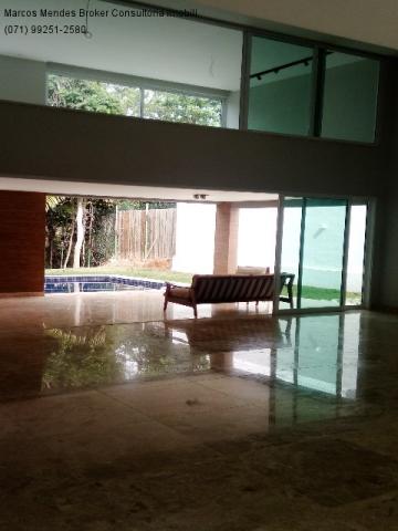Linda casa pra venda ou locação - Alphaville Salvador 1. Lote diferenciado em parte alta. - Foto 14