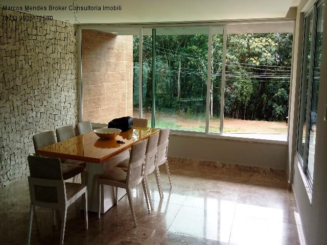 Linda casa pra venda ou locação - Alphaville Salvador 1. Lote diferenciado em parte alta. - Foto 12