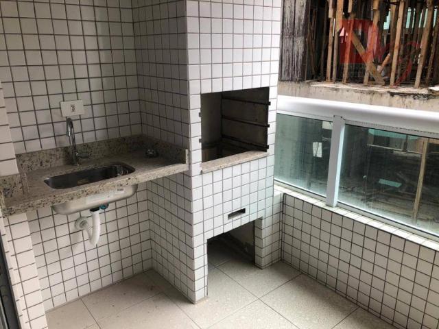 Apartamento com 2 dormitórios para alugar, 92 m² por r$ 2.200/mês - vila guilhermina - pra - Foto 3