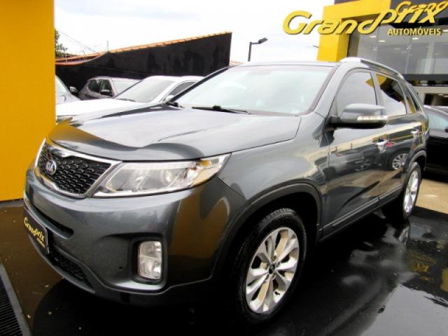 SORENTO 2014 2.4 16V GASOLINA EX AUTOMÁTICA VERDE COMPLETA + BANCOS EM COURO! - Foto 13