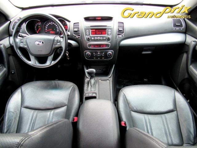 SORENTO 2014 2.4 16V GASOLINA EX AUTOMÁTICA VERDE COMPLETA + BANCOS EM COURO! - Foto 8