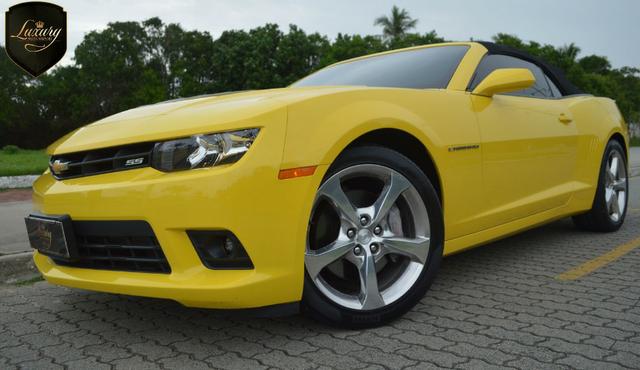 Gm - Chevrolet Camaro Amarelo Conversivel SS