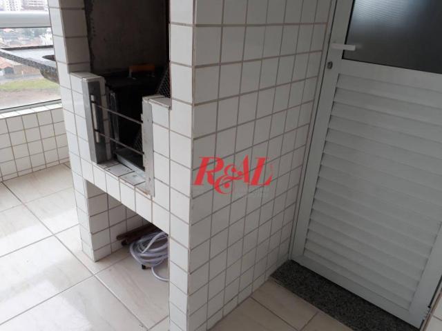 Apartamento residencial para locação, Vila Guilhermina, Praia Grande. - Foto 7