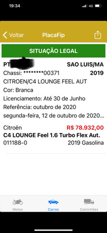 C4 Lounge Fell THP TurBo com Garantia Estendida - Foto 8
