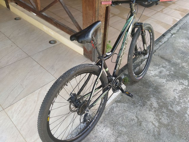 Bike TSW aro 29 Pra vender hoje!! - tam-15 + ciclocomputador + capacete - Foto 2