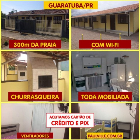 Casas praia Gua.ra tuba poucos metros do M.A.R - Foto 2
