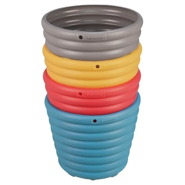 Conjunto Mimmo de Vasos Cachopôs Coloridos 4 unidades de 1,7 L Tramontina