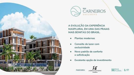 Excelente flats para venda com 39 m à 116m com 2 e 4quartos em Praia dos Carneiros - Taman - Foto 5