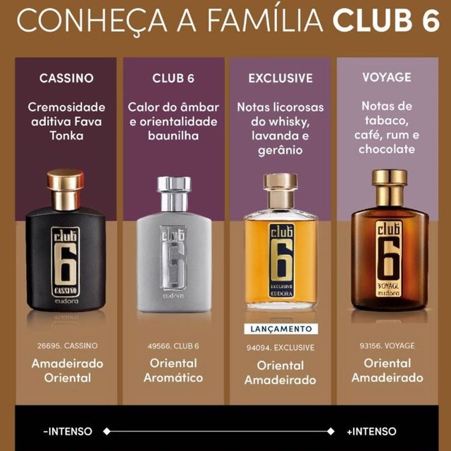 Perfume Club 6 Exclusive - Eudora - Beleza e saúde - São Luís 1124947120 |  OLX