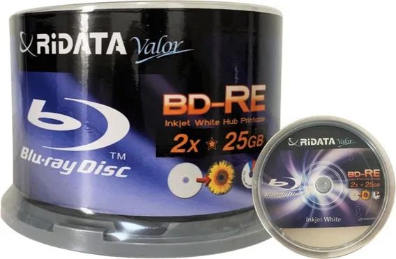 50 Dvd Blu Ray Bd-r 25gb /6x Printable - Foto 4