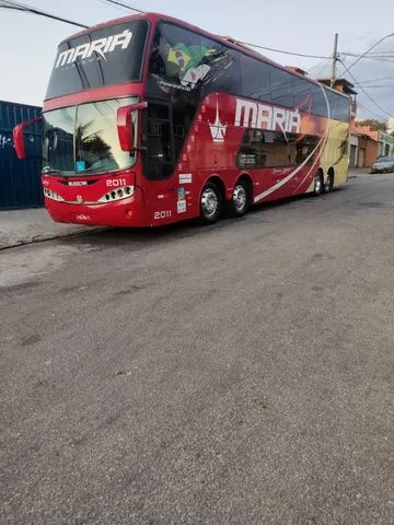Ônibus dd 4 eixos Scania 124 420