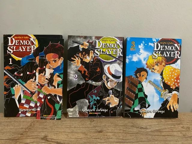 Mangá Demon Slayer 1 ao 23 Léia a Descrição