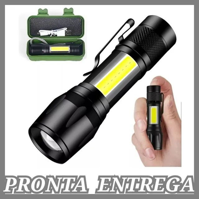 LANTERNA TÁTICA POTENTE (PRONTA ENTREGA)