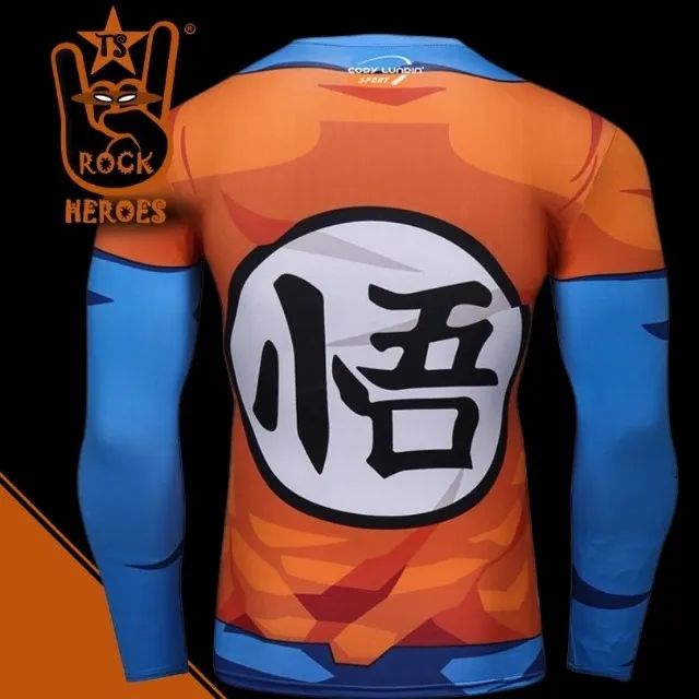 Camisa de Compressão Dragon Ball Majin