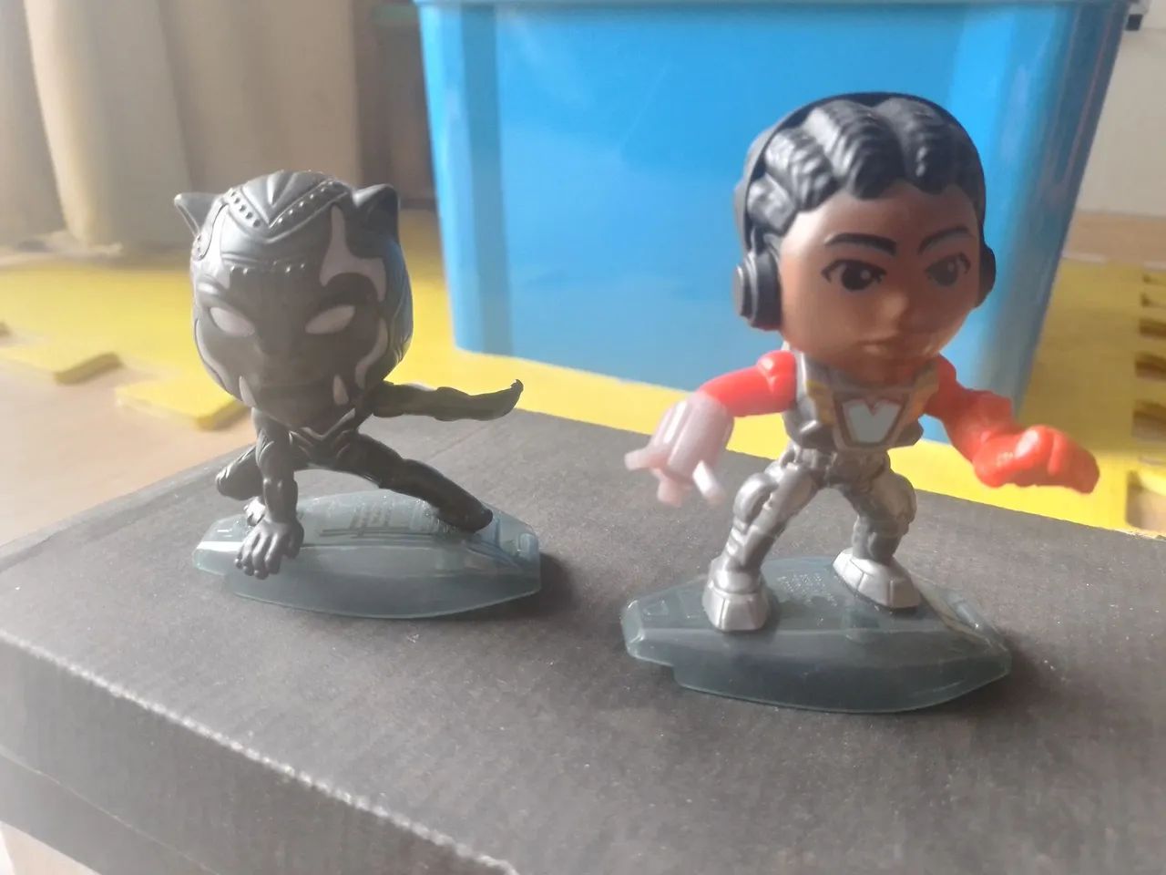 Bonecos Black Panther colecionáveis MC Donald's  - Foto 2