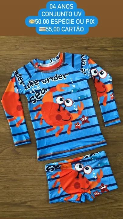 Moda praia infantil  - Foto 4