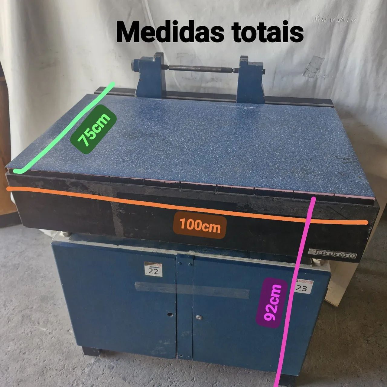 Desempeno de Granito broco padrão Mitutoyo - Foto 3