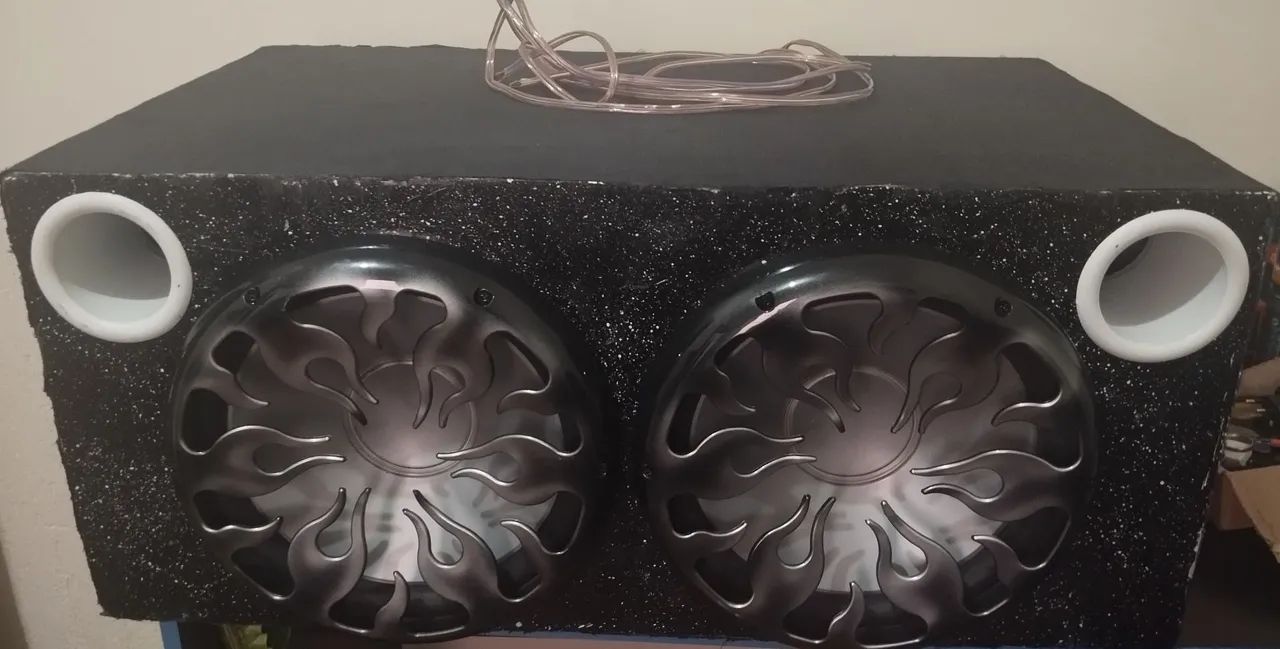 Som Automotivo Completo - Tampão; Caixa de Grave e Pyramid 800w ! - Foto 2