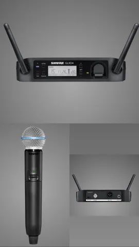Microfone Shure sem fio ORIGINAL BETA58A-GLXD4