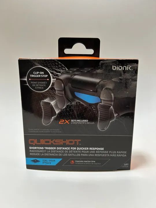 QUICKSHOT BIONIK para PS4 (extensor de gatilho)