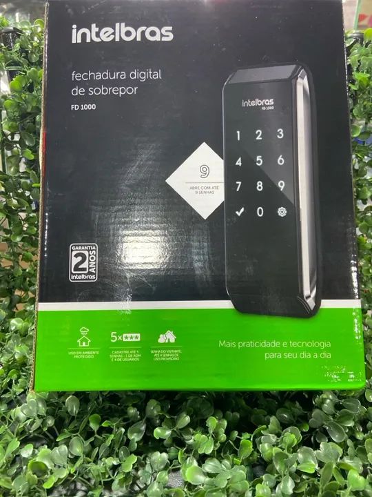Fechadura Digital Intelbras FD 1000 - Segurança e Praticidade