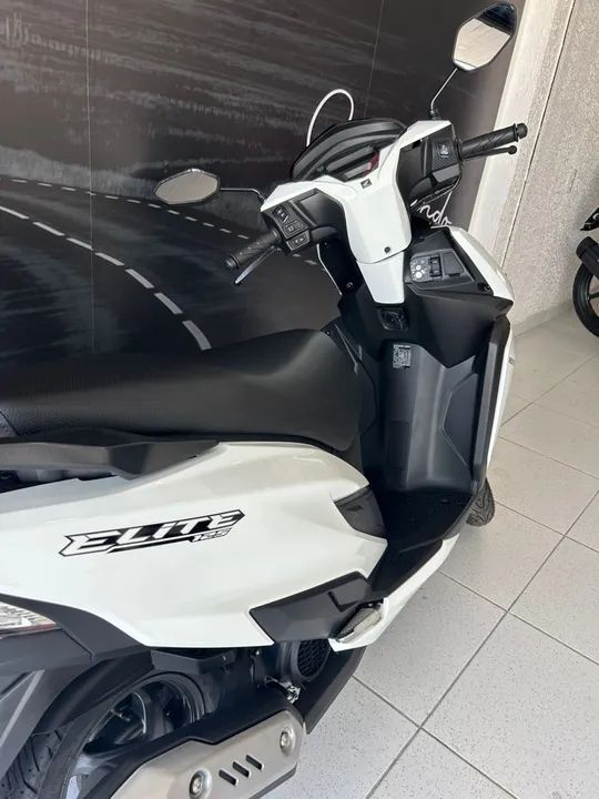 Honda Elite 125 2025 - Branca - Foto 3