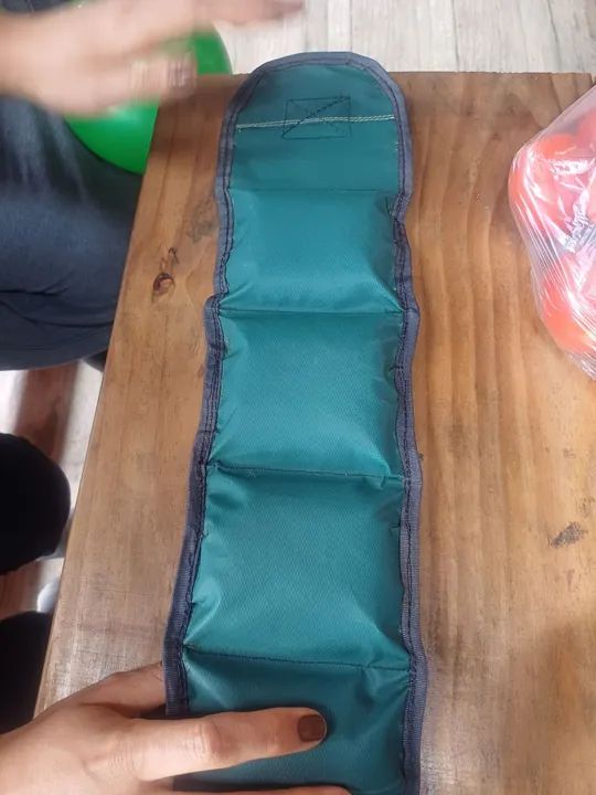 Par de Caneleiras para Treino - Verde