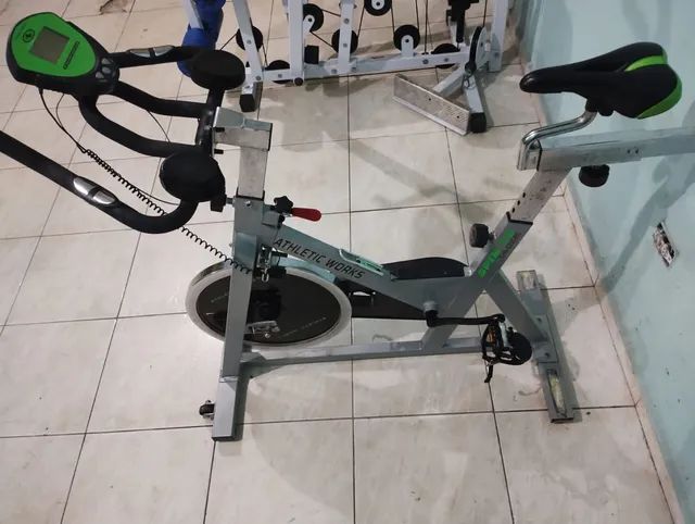 BIKE SPINNING ATHLETIC WORKS 18KG (ENTREGO) 1300$ - Esportes e ginástica -  Jardim Planalto, Suzano 1277963888