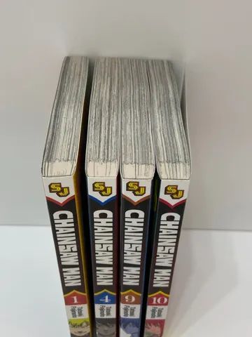 Chainsaw Man em inglês - Volumes 1 / 4 / 9 / 10 - Viz Media - Valor por unidade - Foto 6