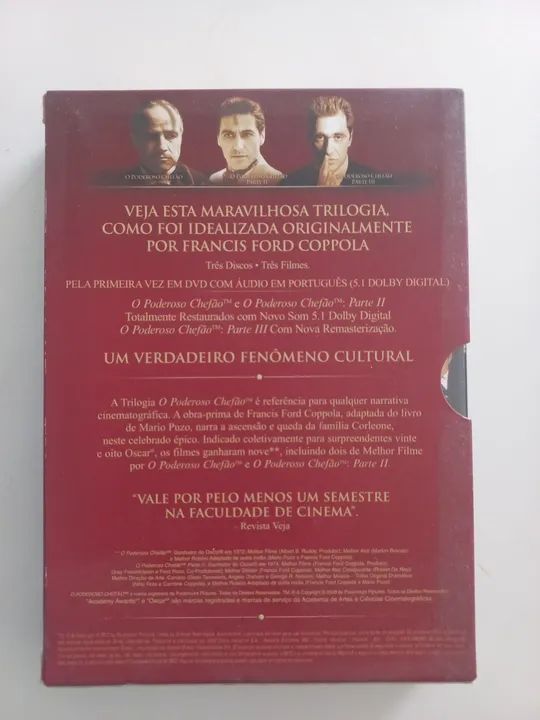 Trilogia do filme "O Poderoso Chefão" - Foto 2