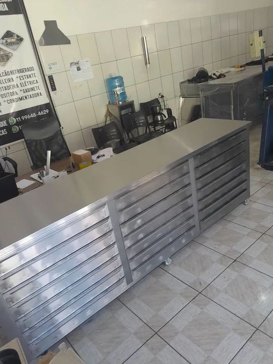 Gaveteiro Pizzaria Inox! - Foto 3