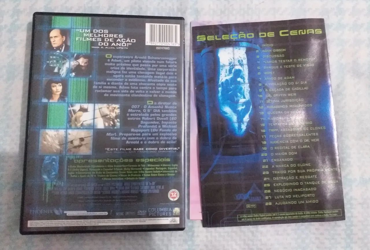 DVD 6º Dia - Arnold Schwarzenegger - Foto 3