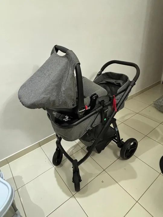 Carinho e bebê conforto voyage  - Foto 2