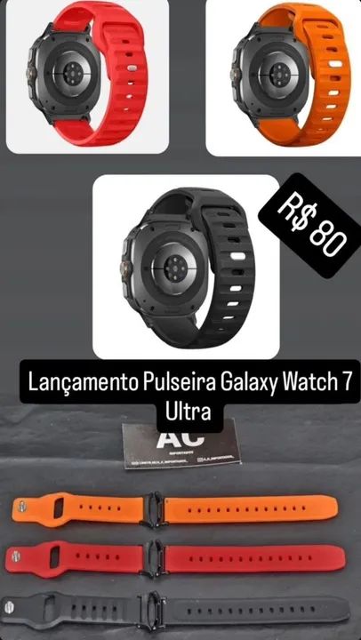 Pulseira Sport Band Galaxy Watch 7 Ultra 