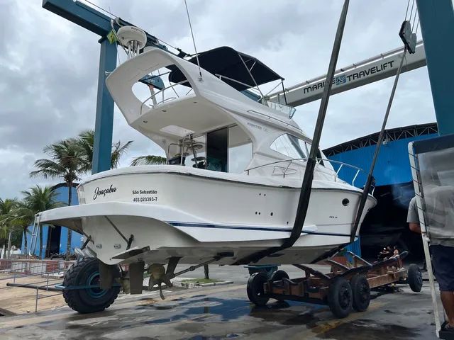 Lancha Carbrasmar Fighter 38 ano 2006, Phantom, Ferretti, Azimut, Real, Focker - Foto 2