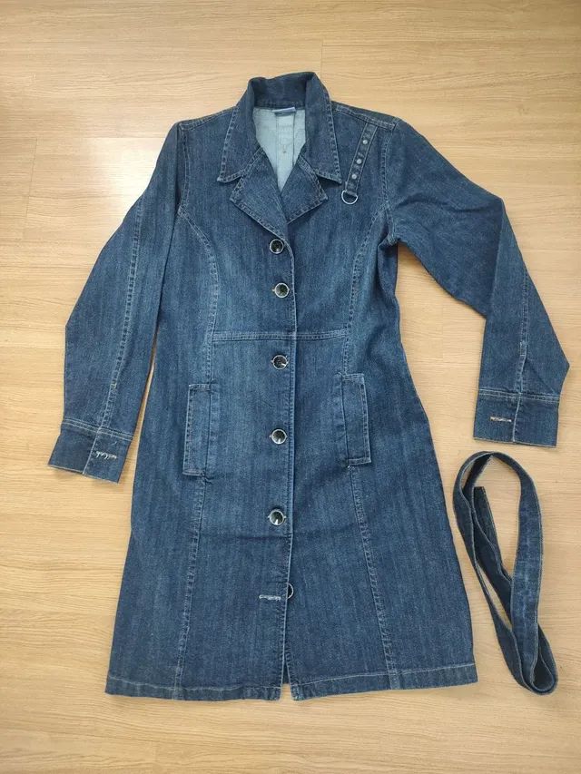 Vestido/casaco jeans 
