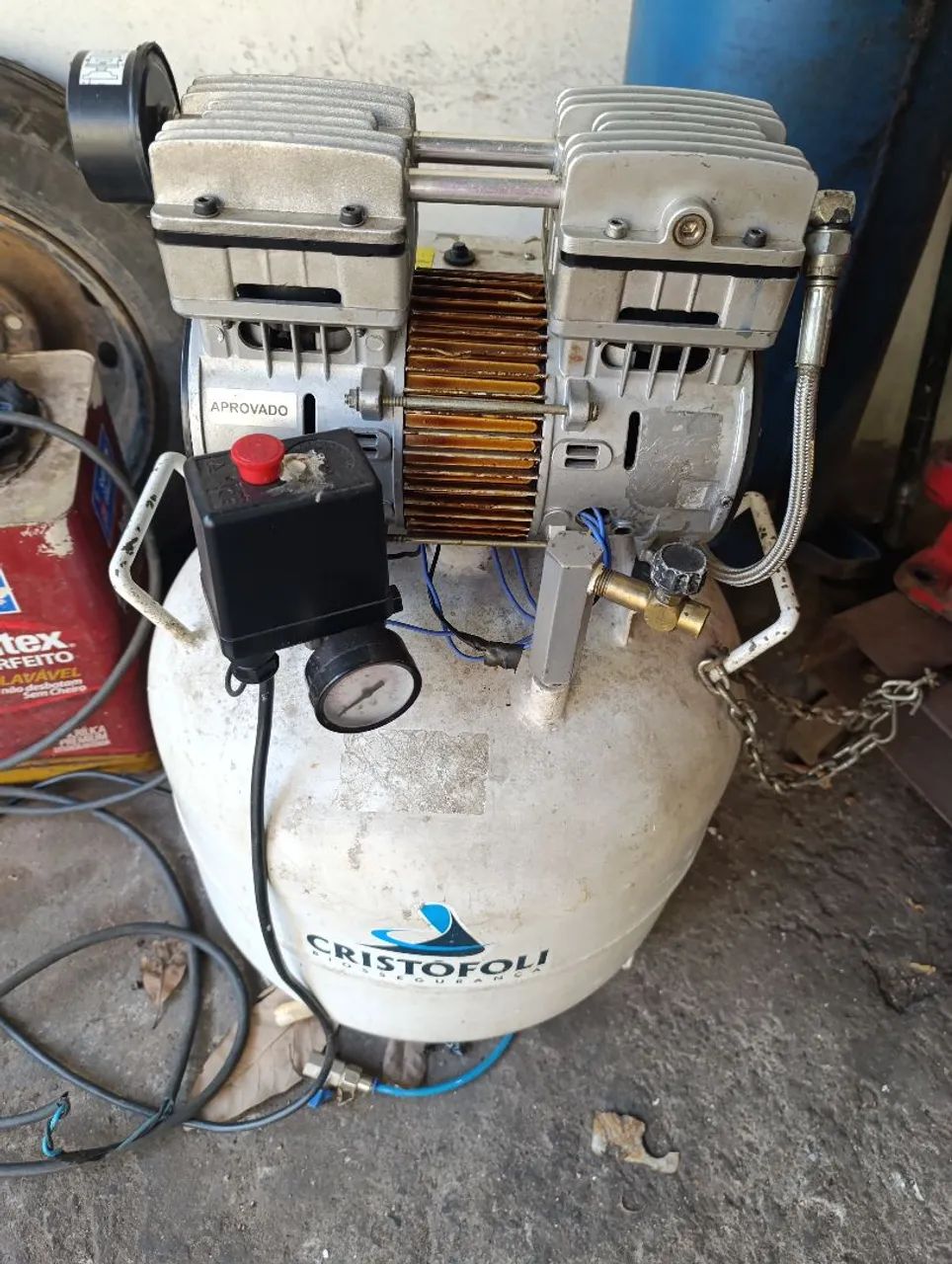 Moto compressor odontológico 
